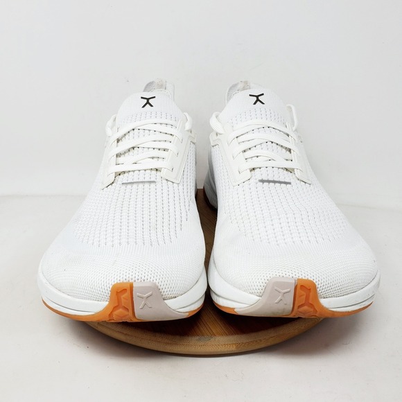 Flux Adapt Runner Shoes Mens 11.5 White Sneaker Barefoot Wide Toe Box Comfort - Picture 3 of 14